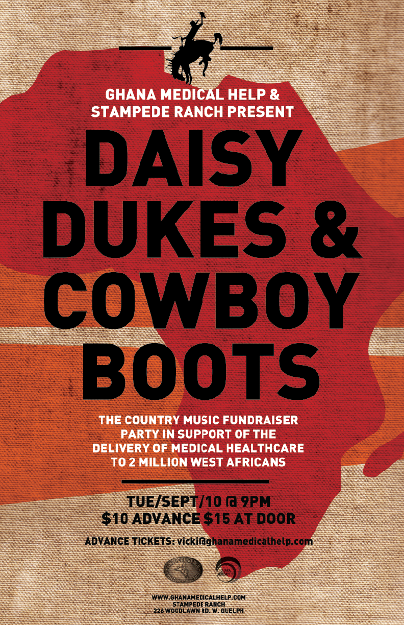 Sept 10 @ The Stampede Ranch – Daisy Dukes & Cowboy Boots, a Fundraising Event